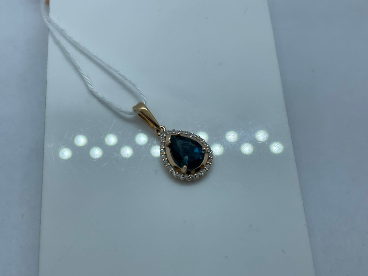 ПОДКМИ585 ПОДВЕСКА С КАМНЯМИ (Au 585) ПОДКМИ585 ПОДВЕСКА С КАМНЯМИ (Au 585)