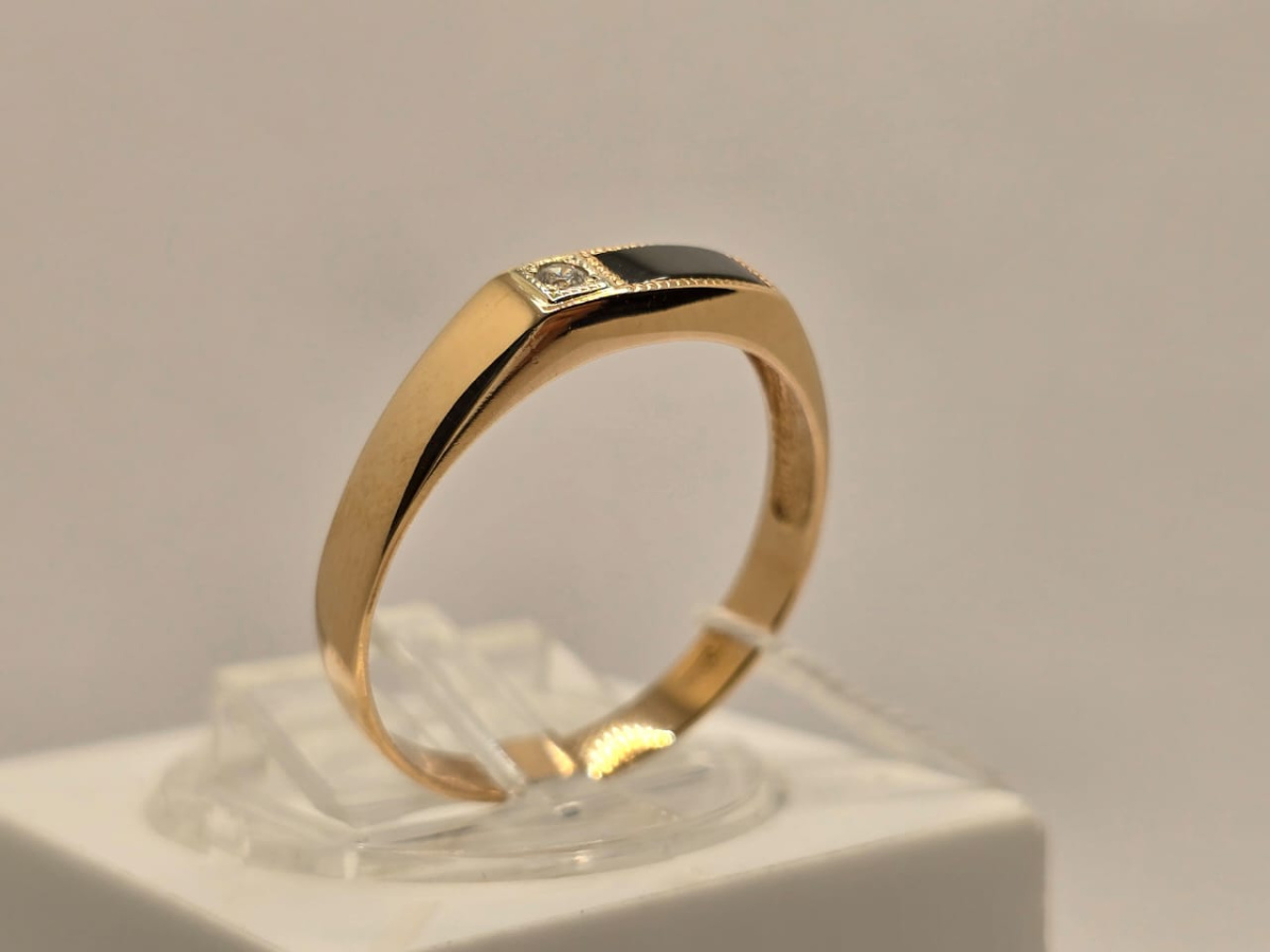 ПЕЧКМИ585 ПЕЧАТКА С КАМНЯМИ (Au 585)