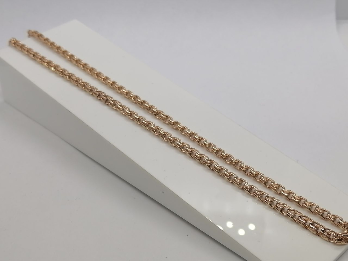 ЦЛБС585 ЦЕПЬ ПОЛНОВЕСНАЯ Бисмарк (Au 585) ЦЛБС585 ЦЕПЬ ПОЛНОВЕСНАЯ Бисмарк (Au 585)