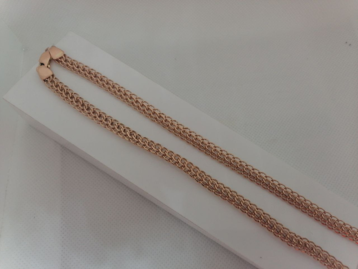 ЦЛИТ585 ЦЕПЬ ПОЛНОВЕСНАЯ Итальянка (Au 585)