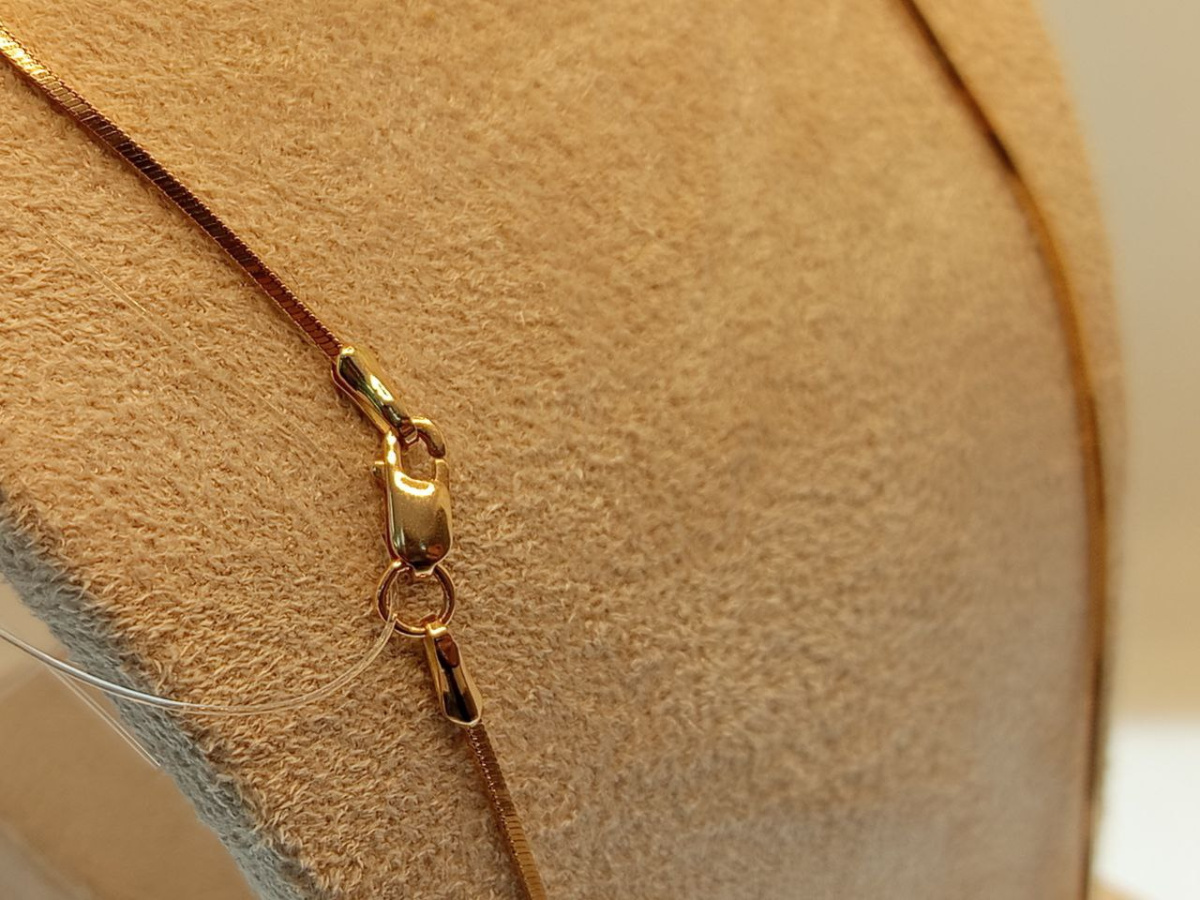 ЦЕПЬ ПОЛНОВЕСНАЯ Жгут(снейк) (Au 585)