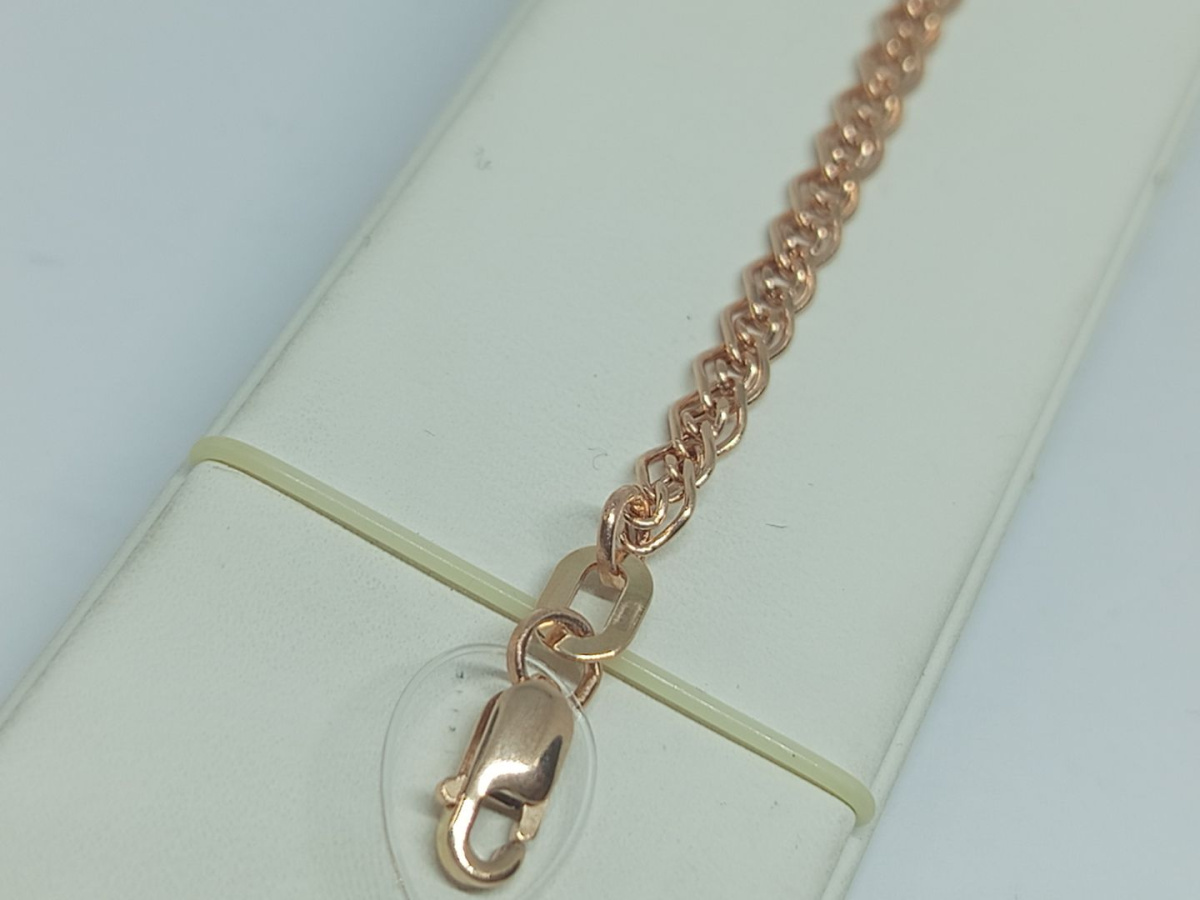 НБ 12-200ПГ БРАСЛЕТ ПУСТОТЕЛЫЙ (Au 585)