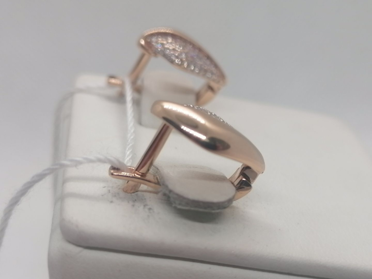 СЕРЬГИ С КАМНЯМИ (Au 585)