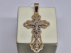 ПОДВЕСКА КРЕСТ без камня (Au 585)