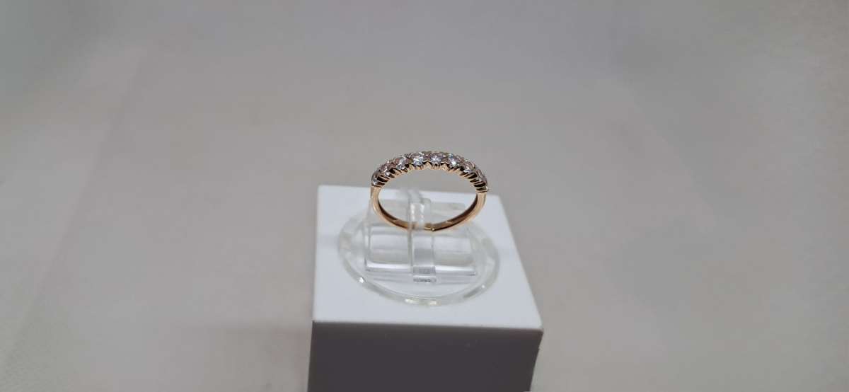 КОЛКМИ585 КОЛЬЦО С КАМНЯМИ (Au 585)
