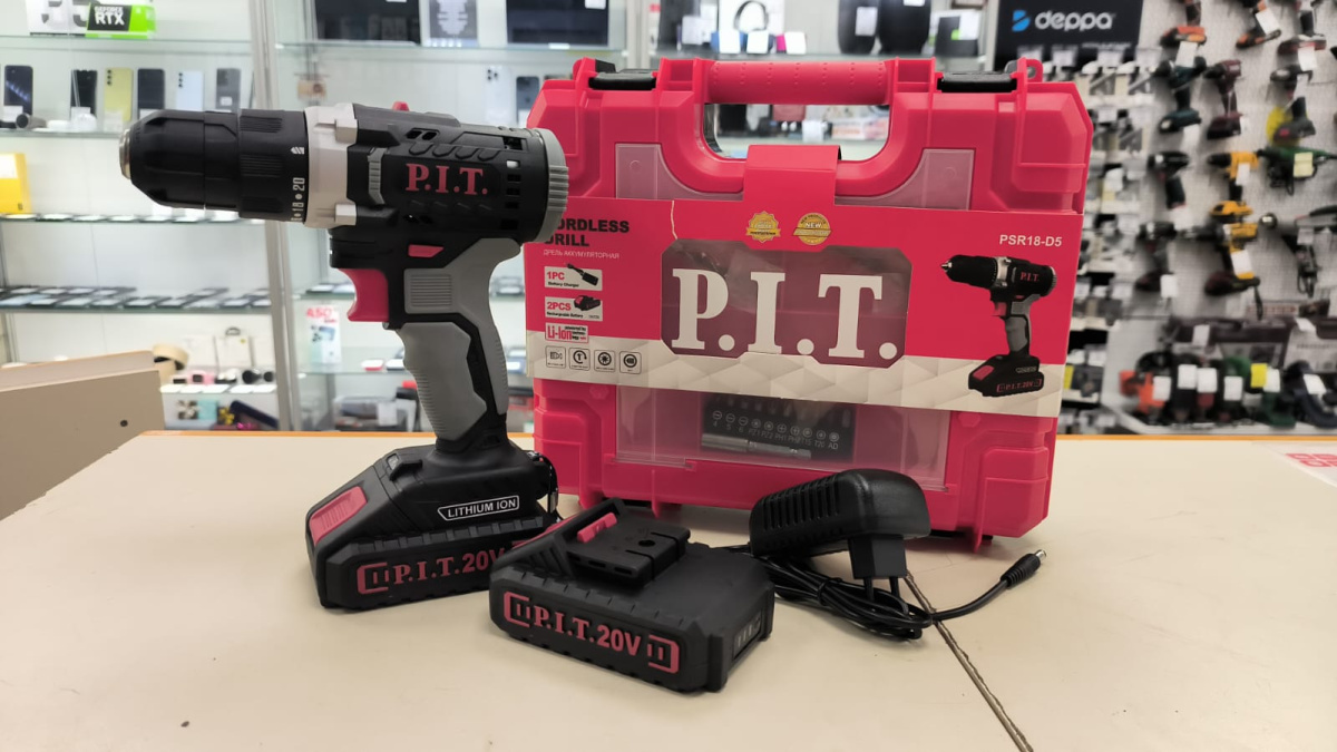 Шуруповерт P.I.T. PSR18-D5