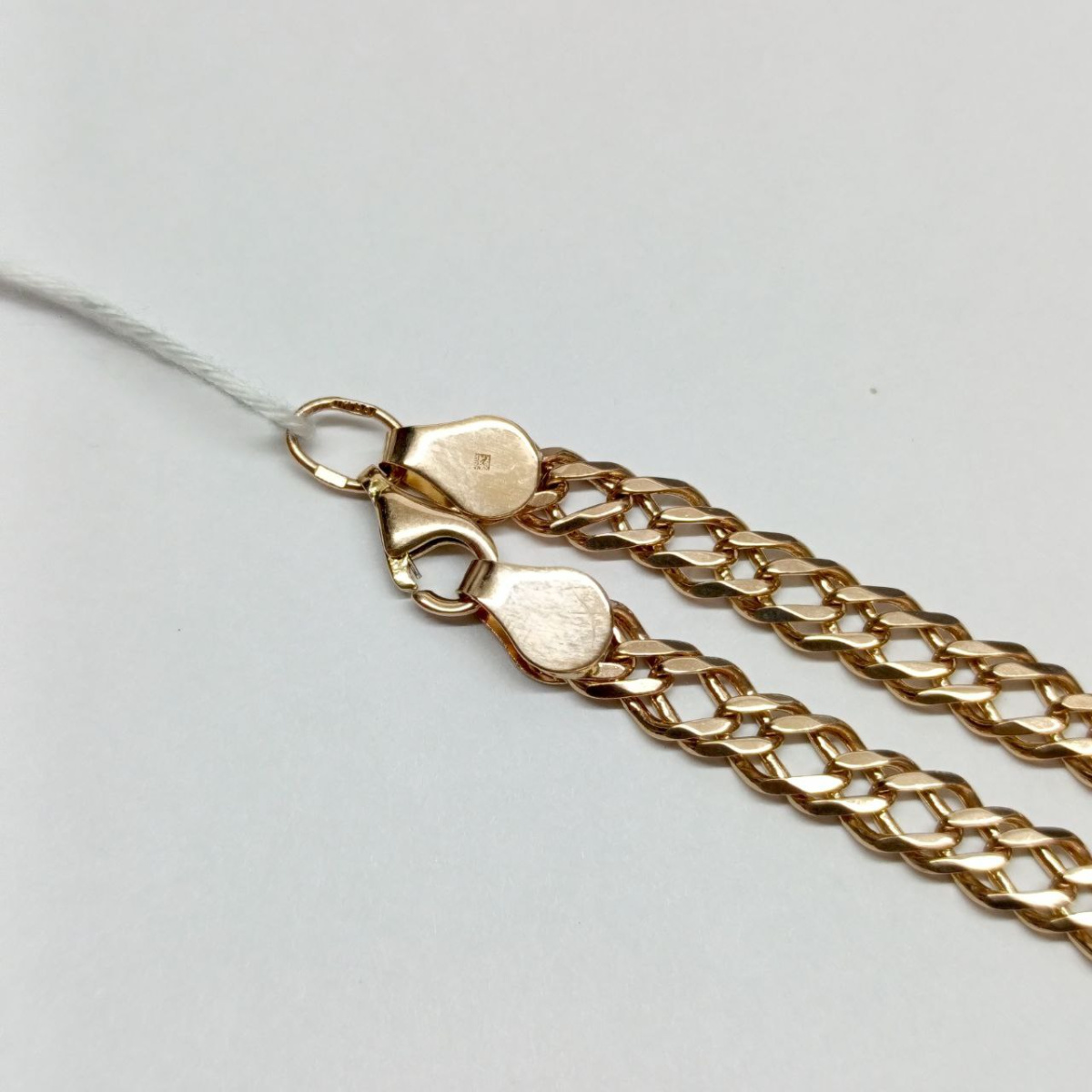 ЦЕПЬ ПОЛНОВЕСНАЯ Ромб двойной (Au 585)