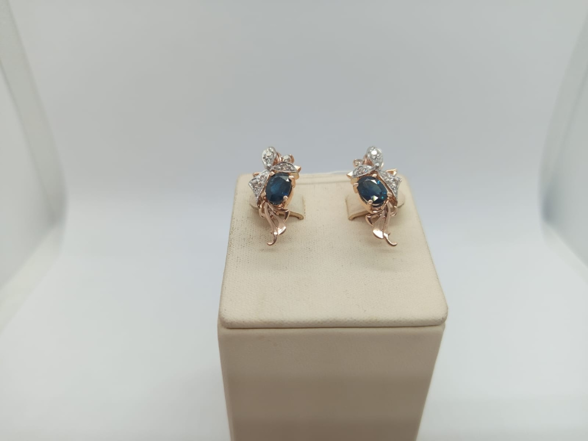 СЕРЬГИ БРИЛЛИАНТ (Au 585)