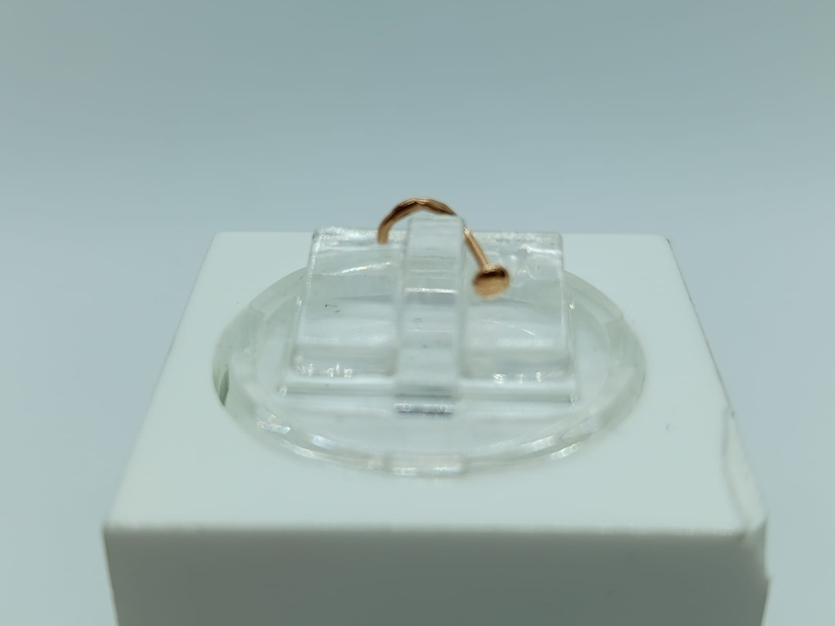 ПИРСИНГ В НОС без камня (Au 585)