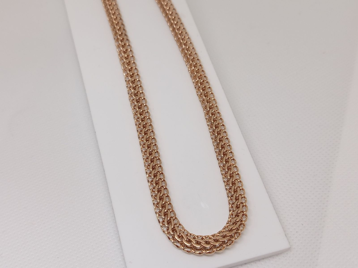 ЦЛИТ585 ЦЕПЬ ПОЛНОВЕСНАЯ Итальянка (Au 585)