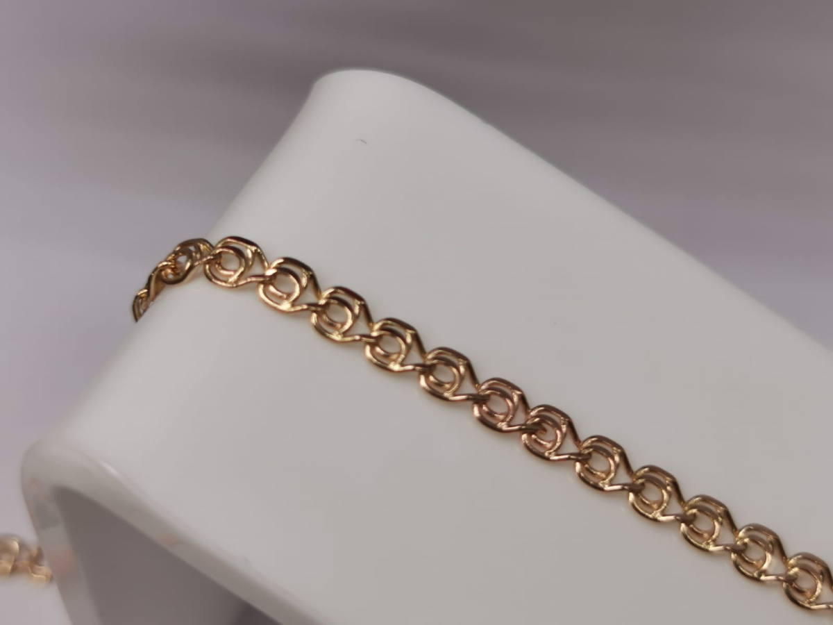 БРАСЛЕТ ПОЛНОВЕСНЫЙ Лав Au 585