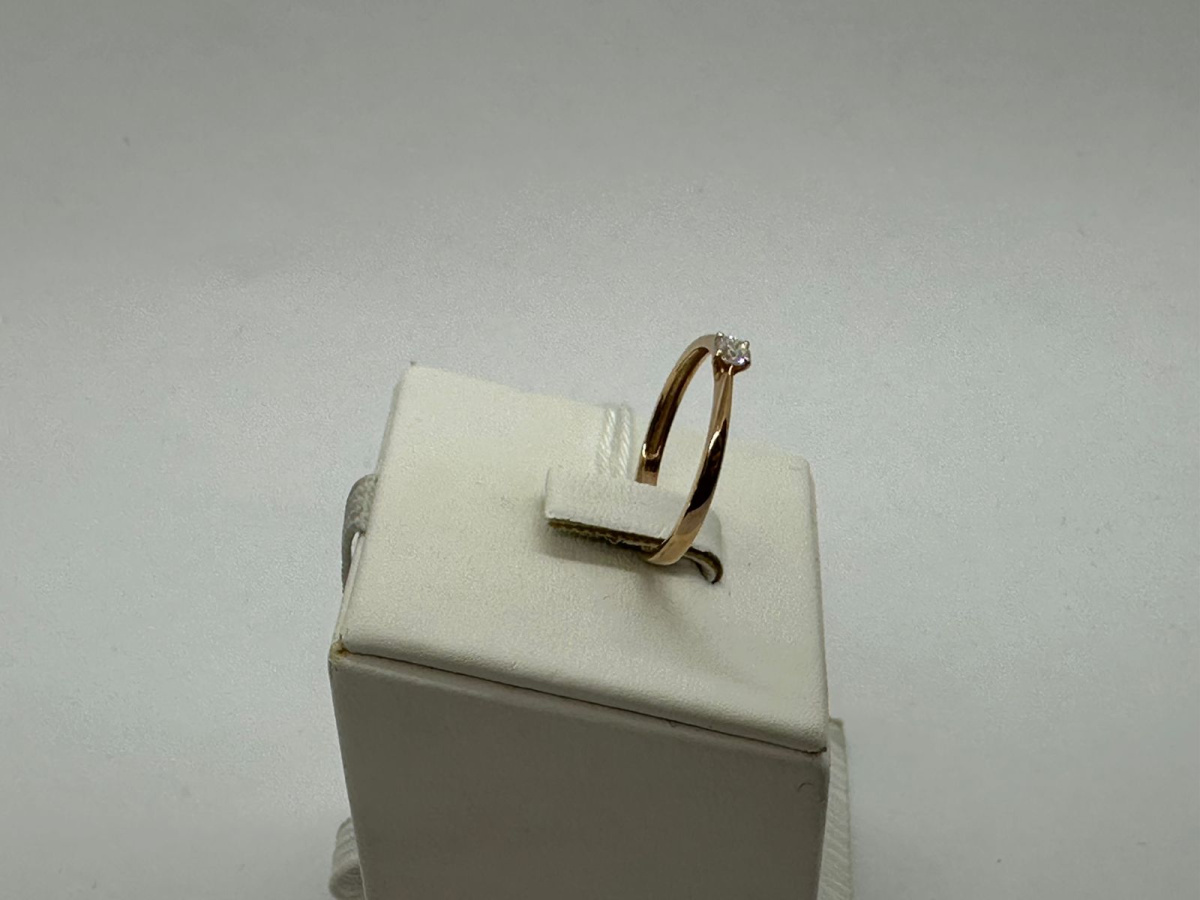 КОЛЬЦО БРИЛЛИАНТ Au 585