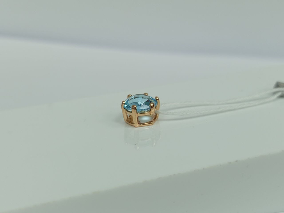 ПОДКМ585 ПОДВЕСКА С КАМНЕМ (Au 585)