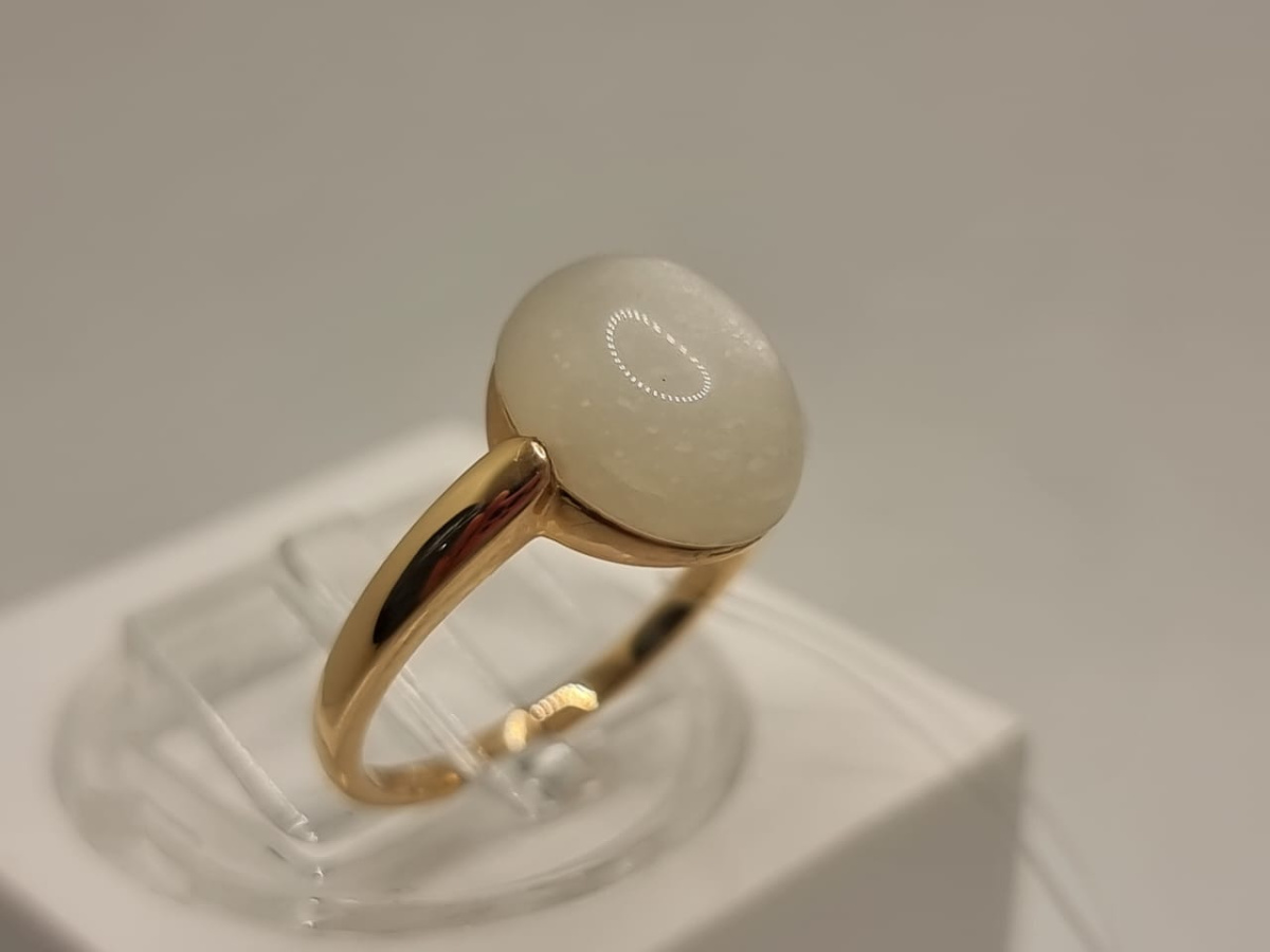 716567 КОЛЬЦО С КАМНЕМ (Au 585)