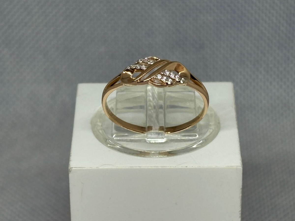 КОЛКМИ585 КОЛЬЦО С КАМНЯМИ (Au 585)