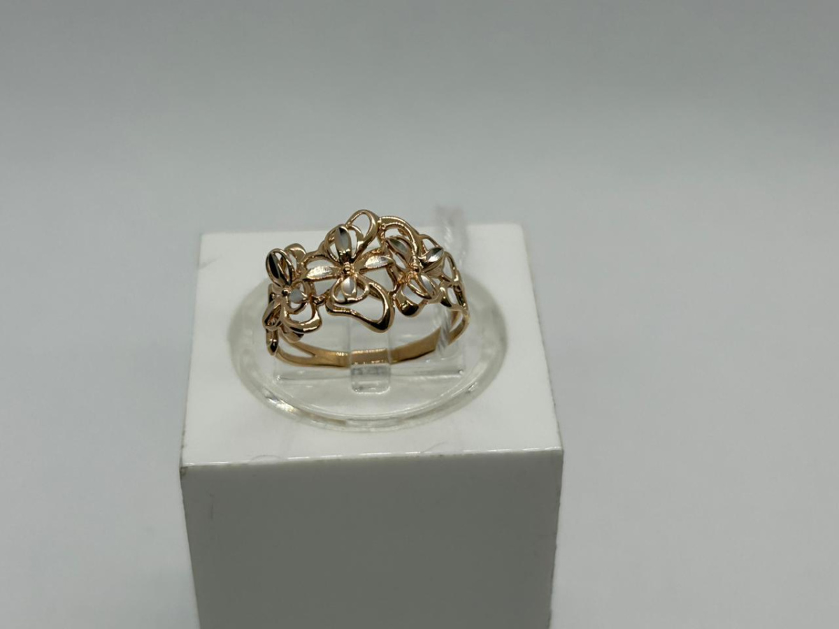 КОЛБКМ585 КОЛЬЦО БЕЗ КАМНЯ (Au 585)