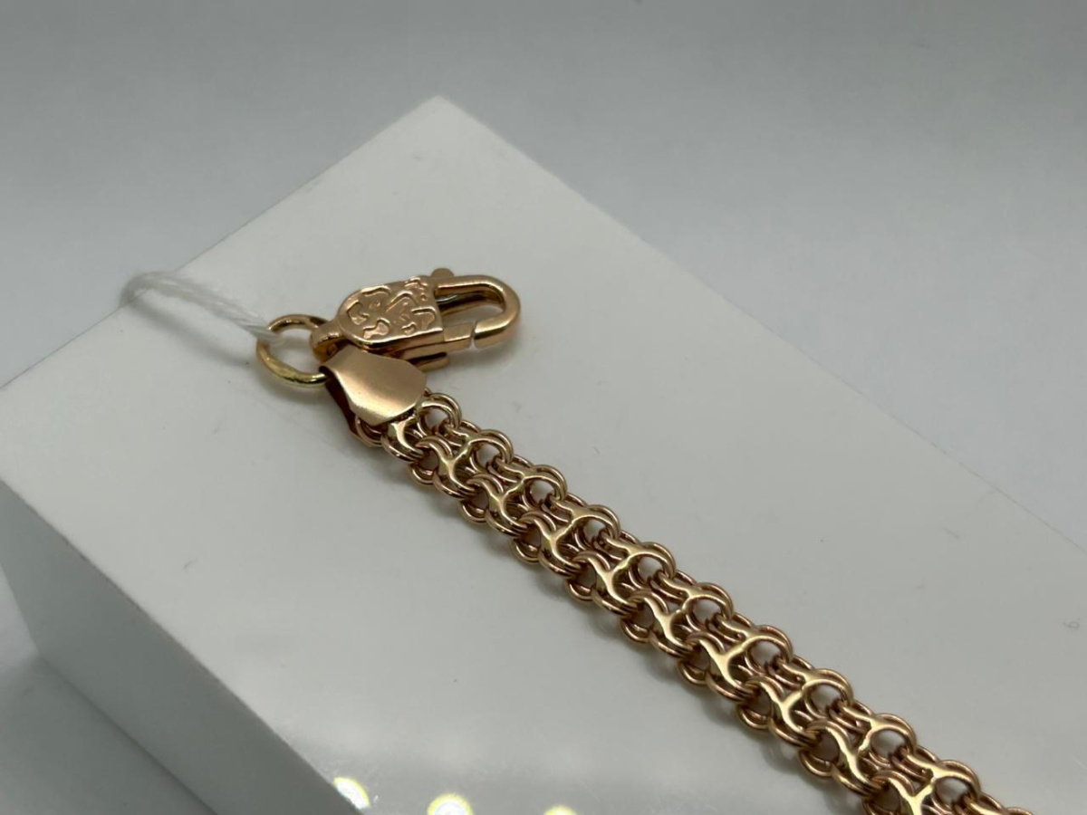 БРАСЛЕТ ПОЛНОВЕСНЫЙ Рамзес (Au 585)