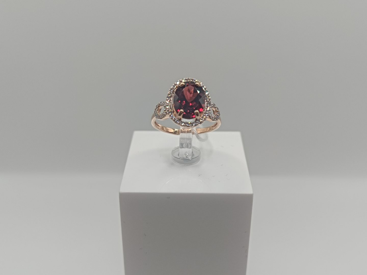 КОЛКМИ585 КОЛЬЦО С КАМНЯМИ (Au 585)