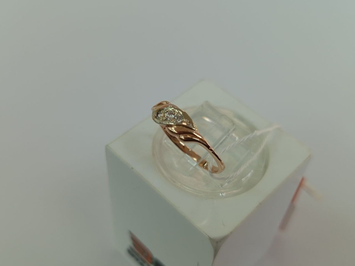 КОЛКМИ585 КОЛЬЦО С КАМНЯМИ (Au 585)