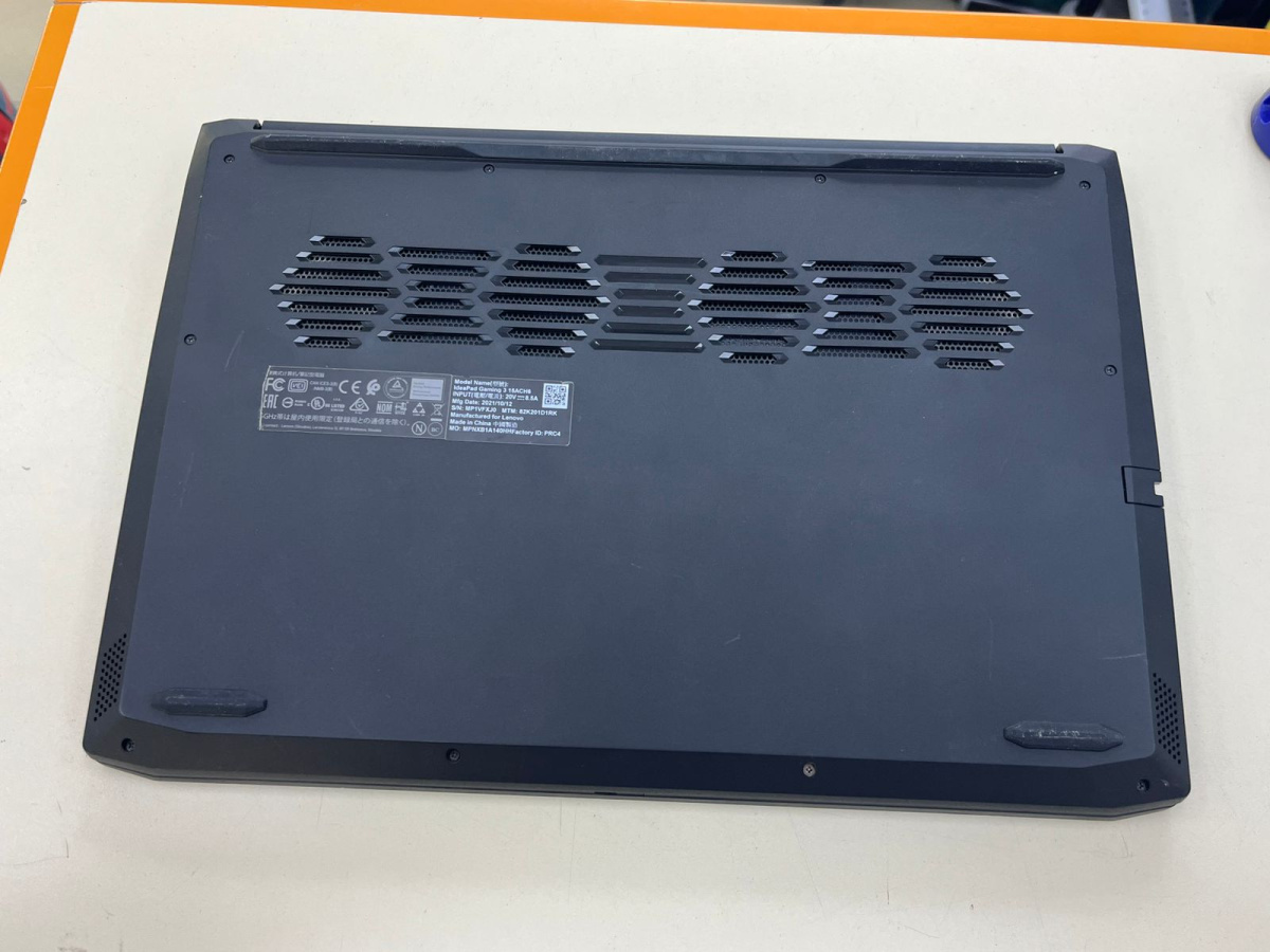 Ноутбук Lenovo ideapad gaming 3 15ach6; Ryzen 5 5600H, GeForce RTX 3050, 16 Гб, 256 Гб, Нет