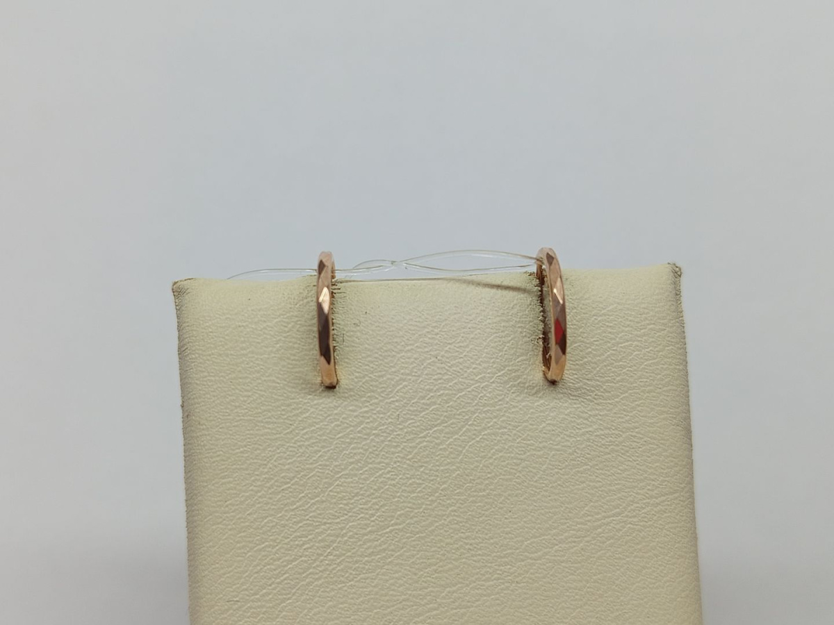 140006 СЕРЬГИ КОНГО (Au 585)