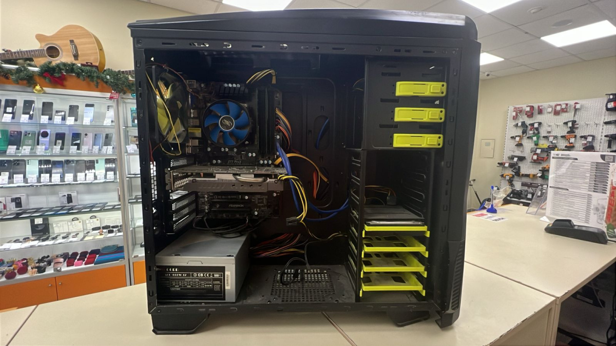 Системный блок MSI GMC; Core i5-4400, GeForce GTX 1060 6GB, 8 Гб, 256 Гб, Нет