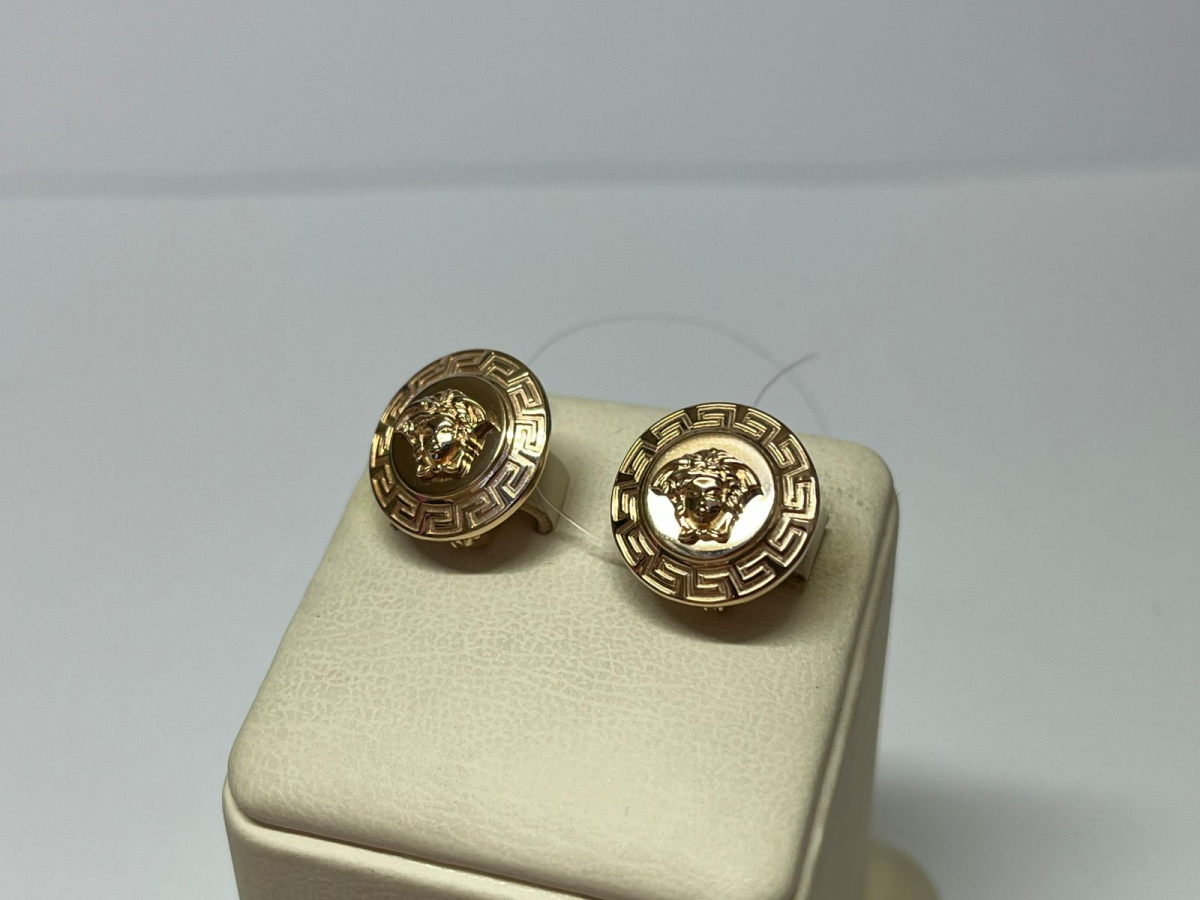 СЕРЬГИ БЕЗ КАМНЯ (Au 585)