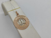 КрБПАвес ПОДВЕСКА ЗНАК ЗОДИАКА ВЕСЫ (Au 585)