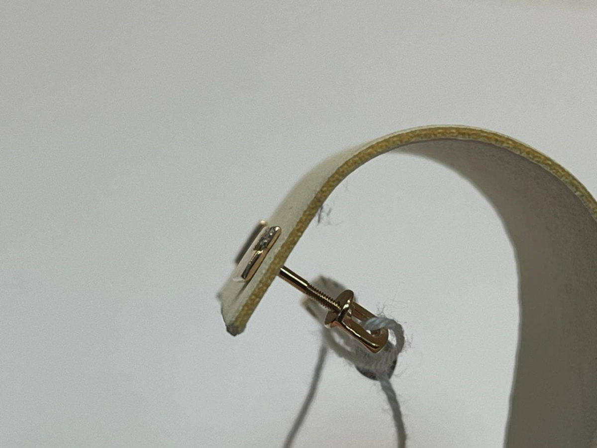 СКМИ375 СЕРЬГИ С КАМНЯМИ (Au 375)