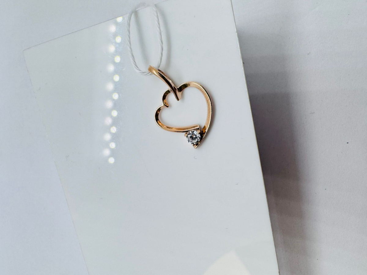 ПОДВЕСКА С КАМНЕМ (Au 585)