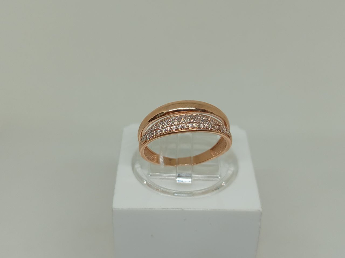 КОЛКМИ585 КОЛЬЦО С КАМНЯМИ (Au 585)