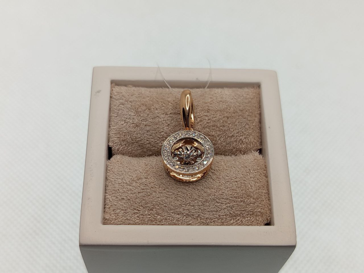 ПОДВЕСКА БРИЛЛИАНТ (Au 585)