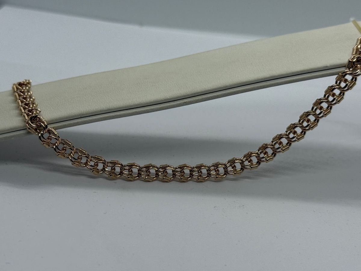 БРАСЛЕТ ПОЛНОВЕСНЫЙ Бисмарк (Au 585)