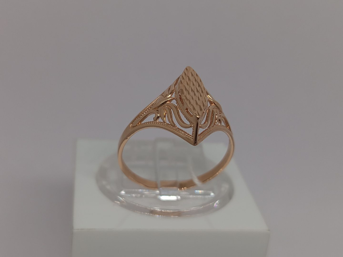 КОЛЬЦО БЕЗ КАМНЯ (Au 585)