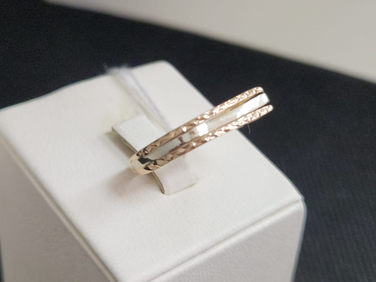 КОЛБКМ585 КОЛЬЦО БЕЗ КАМНЯ (Au 585)