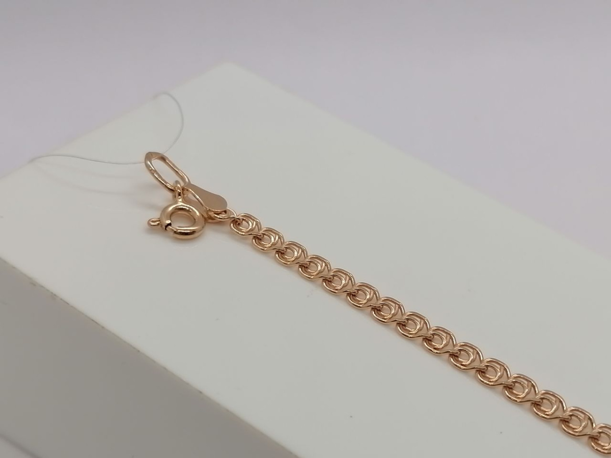 7050270-18 БРАСЛЕТ ПОЛНОВЕСНЫЙ Лав (Au 585)