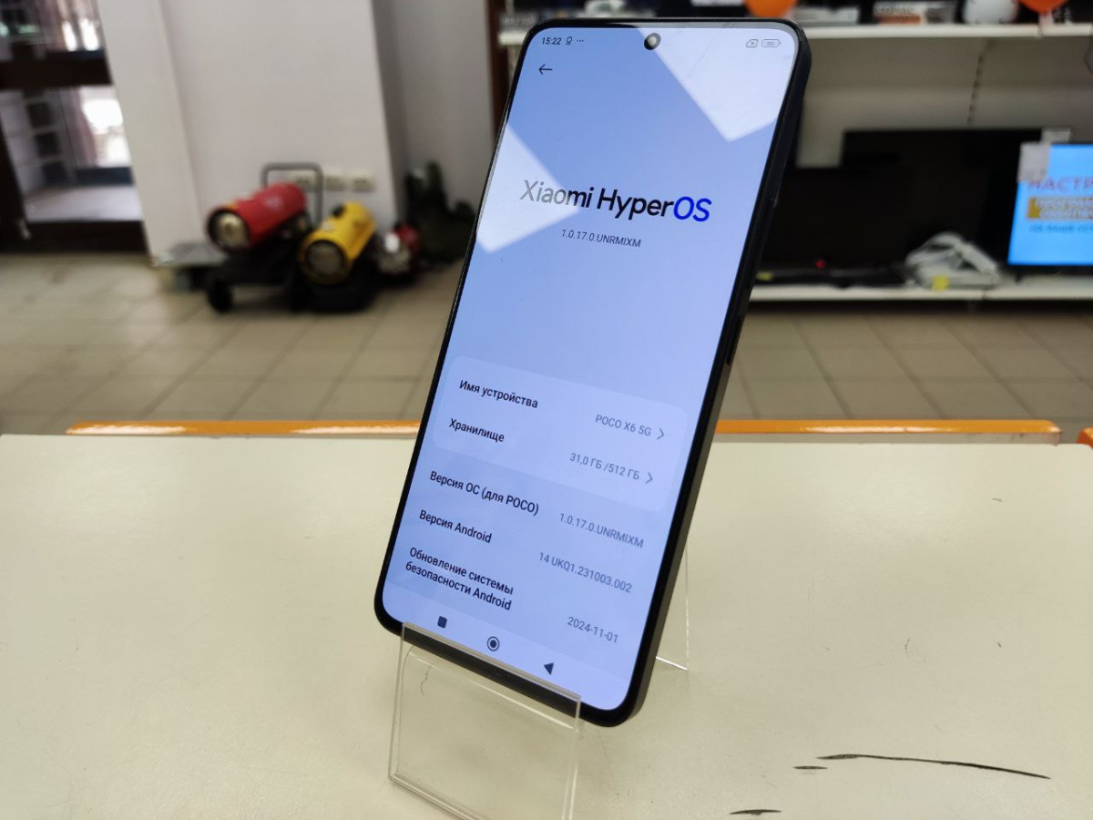 Смартфон Xiaomi Poco X6 12/512