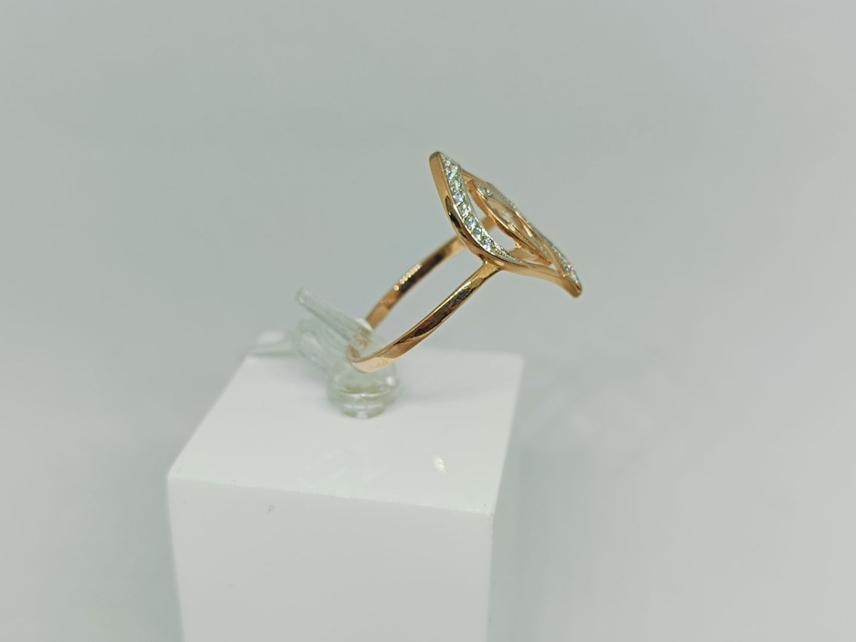 КОЛКМИ585 КОЛЬЦО С КАМНЯМИ (Au 585) КОЛКМИ585 КОЛЬЦО С КАМНЯМИ (Au 585)