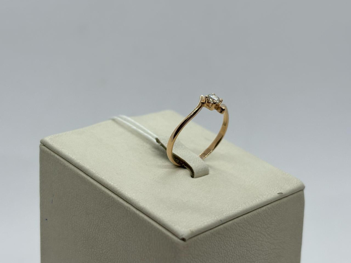 КОЛЬЦО БРИЛЛИАНТ Au 585