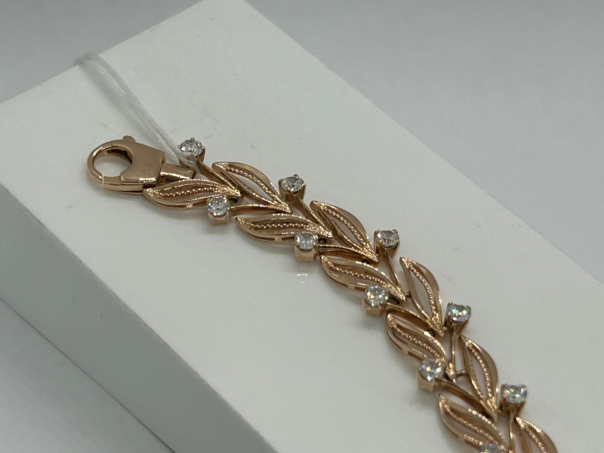 Б585 БРАСЛЕТ С КАМНЯМИ (Au 585) Б585 БРАСЛЕТ С КАМНЯМИ (Au 585)