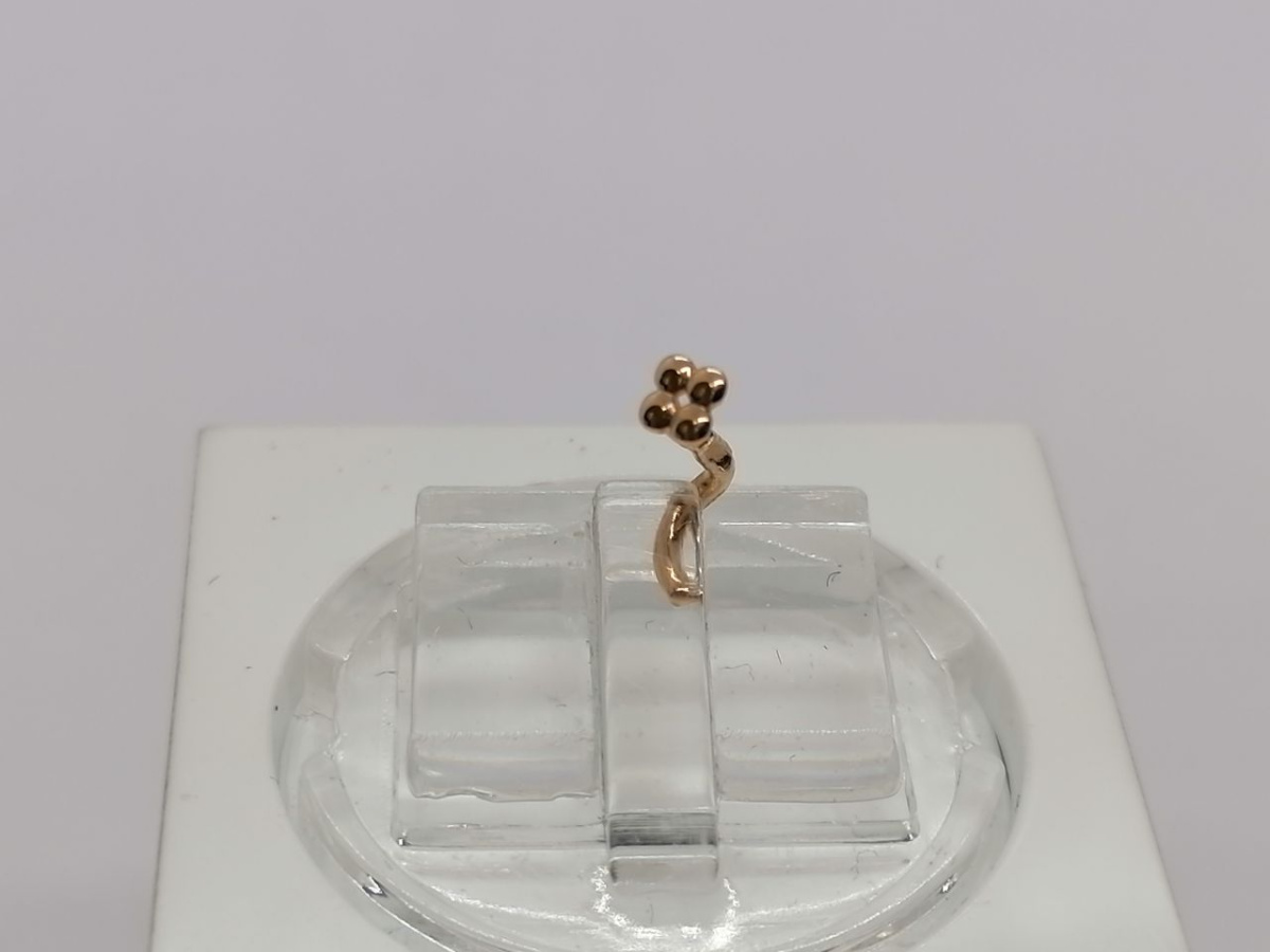 ПИРСИНГ В НОС без камня (Au 585)