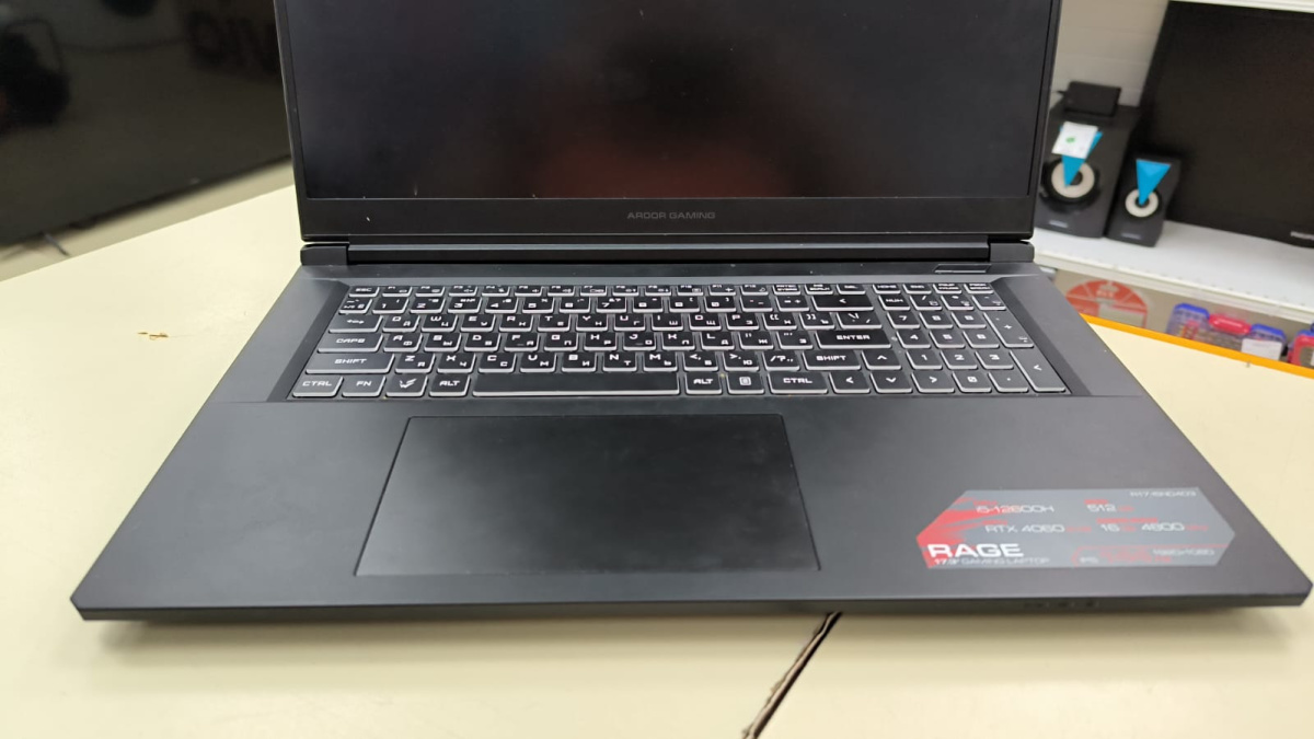 Ноутбук ARDOR Gaming; Core I5-12600H, Geforce RTX 4060, 16 Гб, 1 Tb, Нет