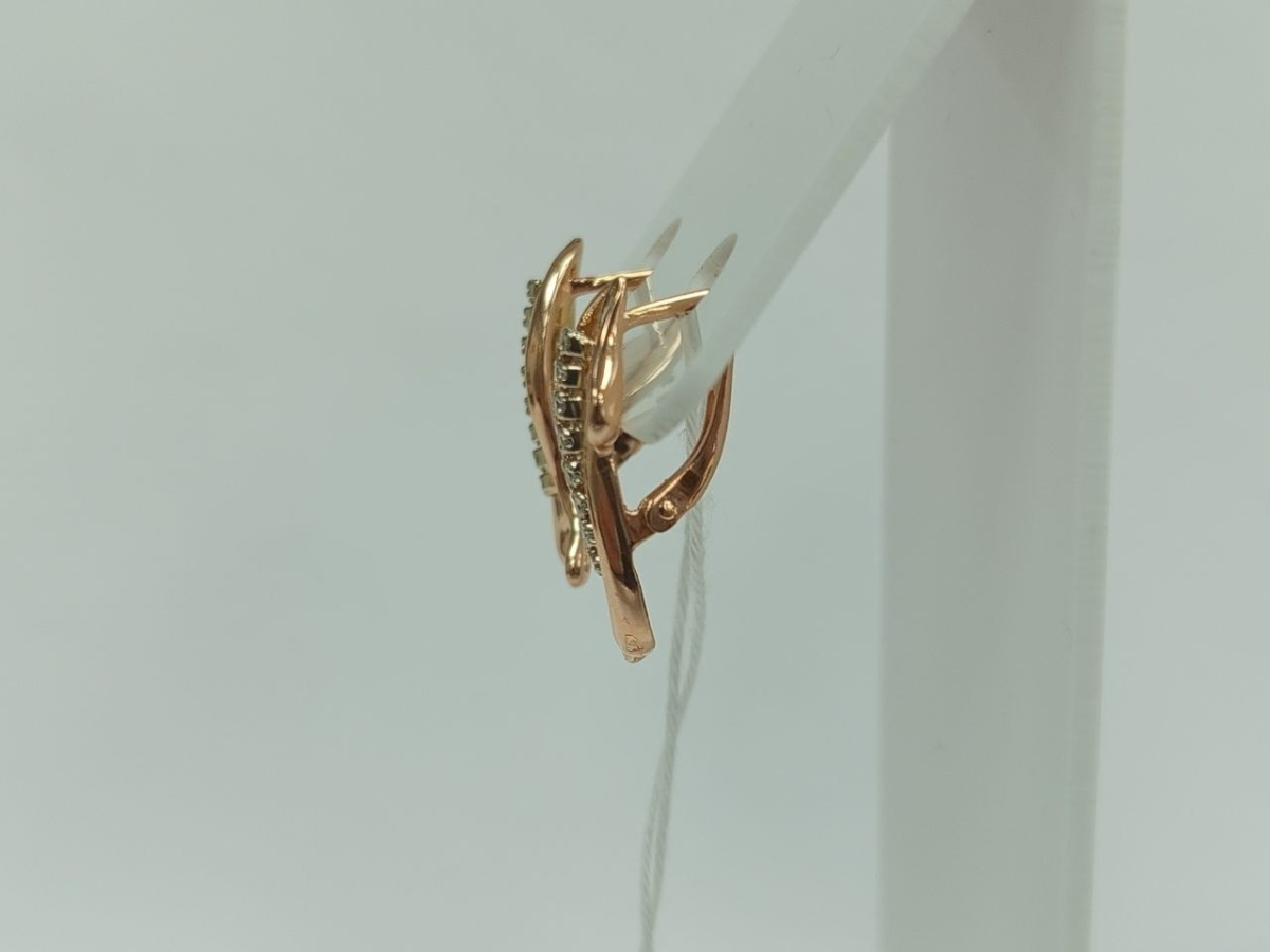 СЕРЬГИ С КАМНЯМИ (Au 585)