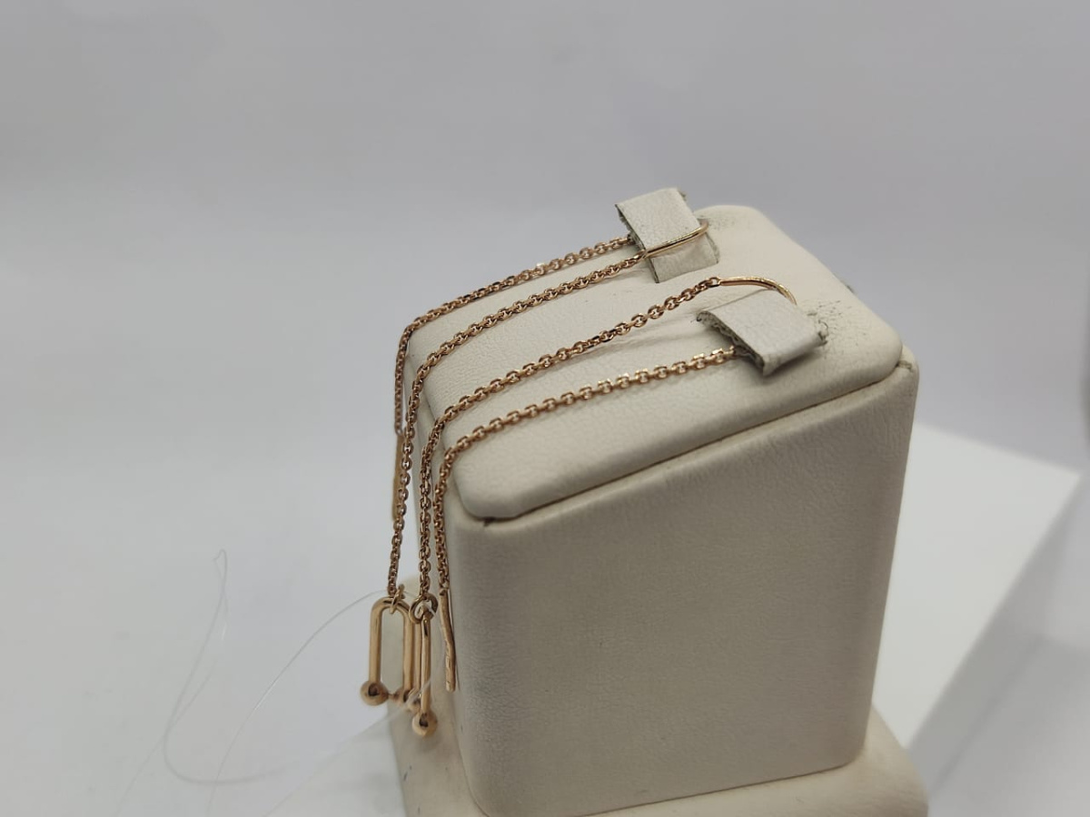 СЕРЬГИ ПРОДЕВКИ без камня (Au 585)