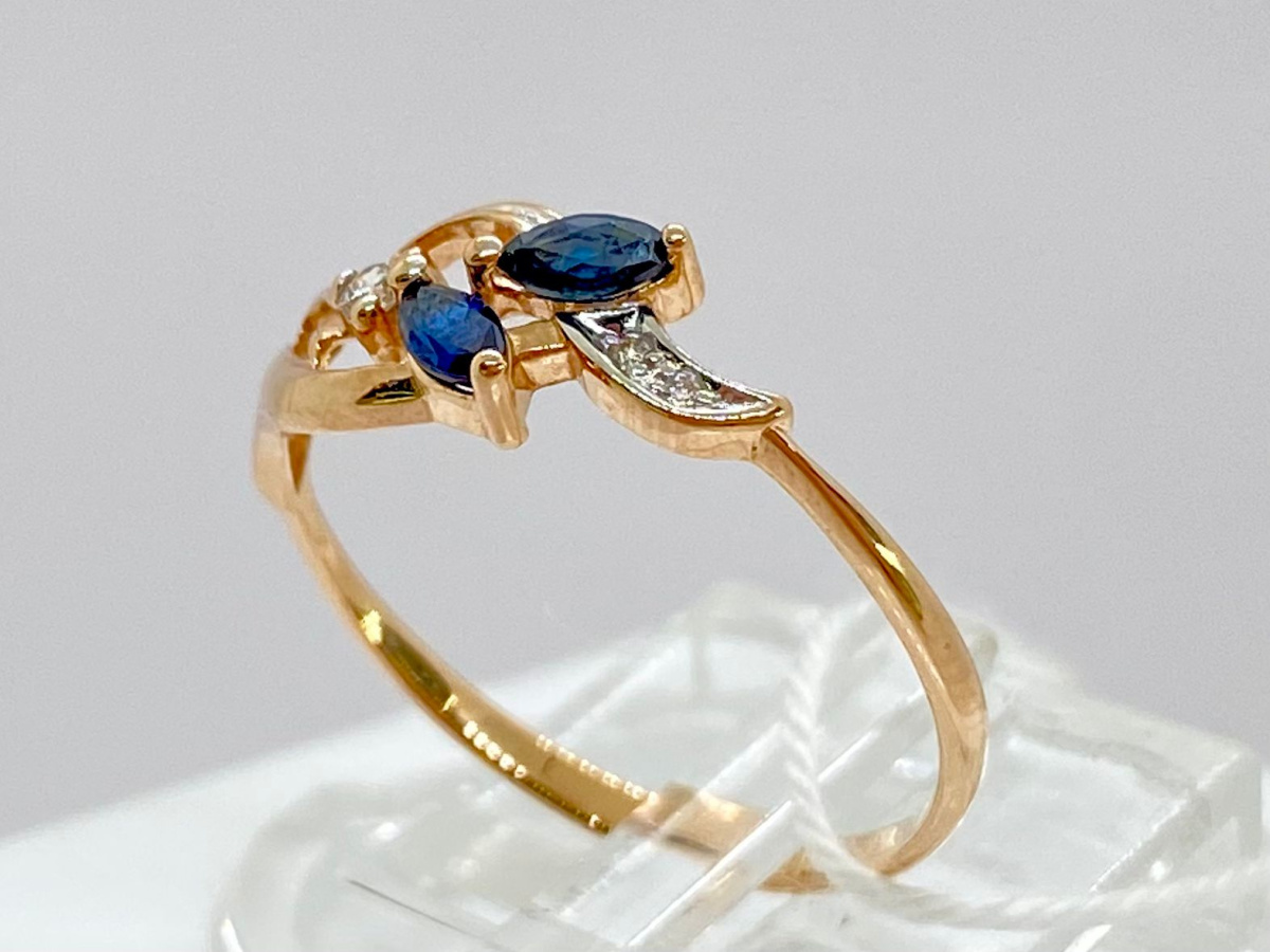 КОЛЬЦО БРИЛЛИАНТ Au 585