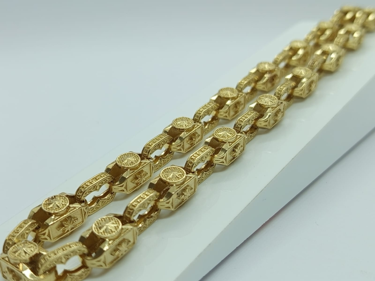 ЦЛФЗ585 ЦЕПЬ ПОЛНОВЕСНАЯ Фантазия (Au 585)