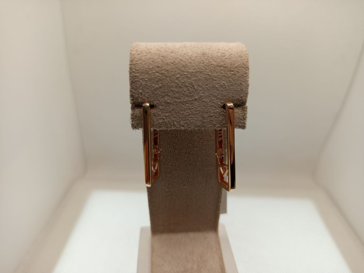 СЕРЬГИ БЕЗ КАМНЯ (Au 585)