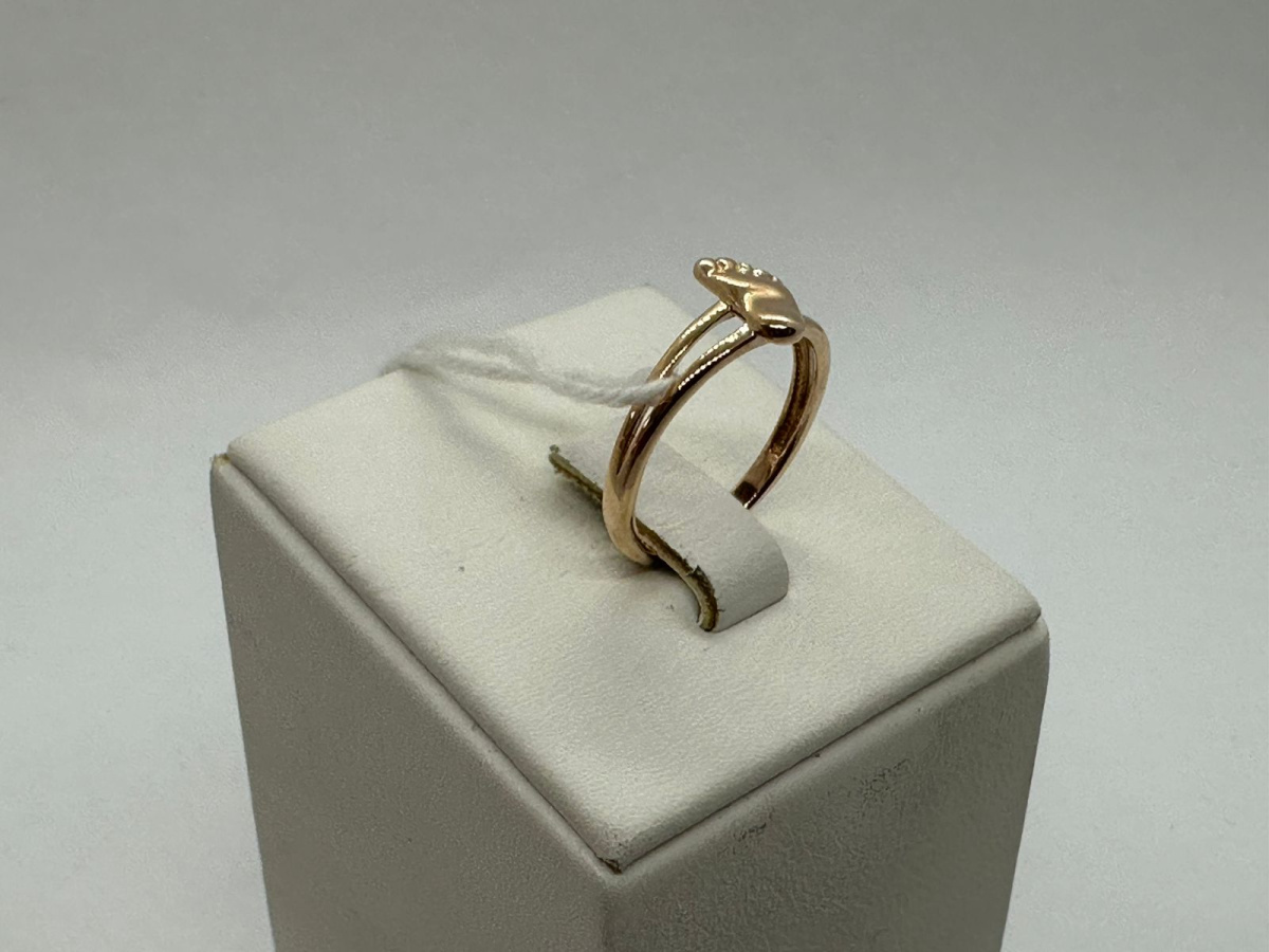 КОЛБКМ585 КОЛЬЦО БЕЗ КАМНЯ (Au 585)