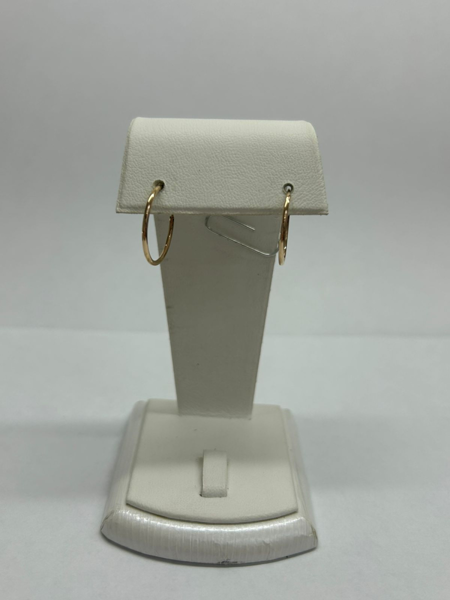 СЕРЬГИ КОНГО без камня (Au 585)