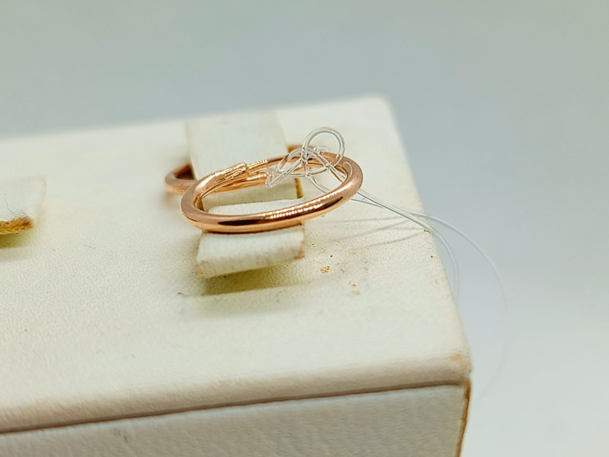 СЕРЬГИ КОНГО без камня (Au 585)